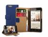 Leather Wallet Stand/Case for Huawei Ascend G6 4G Blue (OEM) (BULK) Leather Wallet Stand/Case for Huawei Ascend G6 4G Blue (OEM) (BULK)